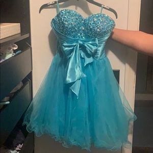 Pretty Blue party or homecoming dress